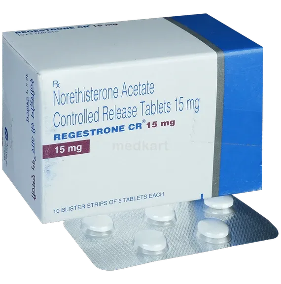 regestrone cr 15mg tablet 5's